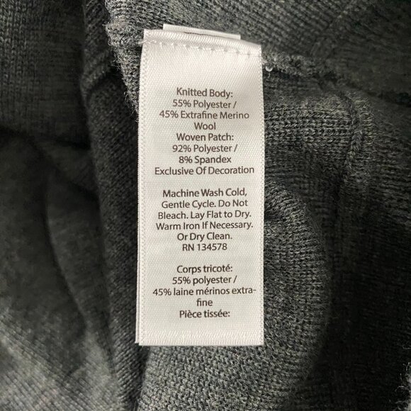 Vineyard Vines Active Quarter Zip Pullover Mens XL Merino Wool Blend TP-2396 - Picture 7 of 8